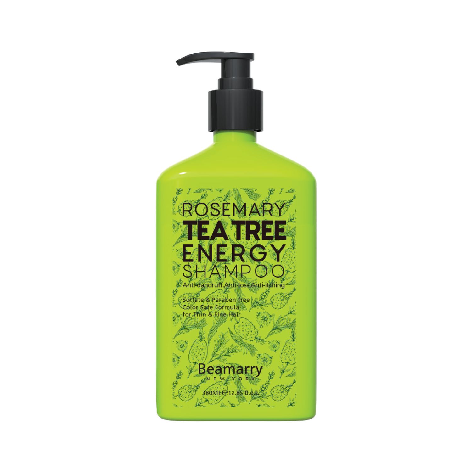 BEAMARRY Rosemary Tea Tree Energy Shampoo 380ml