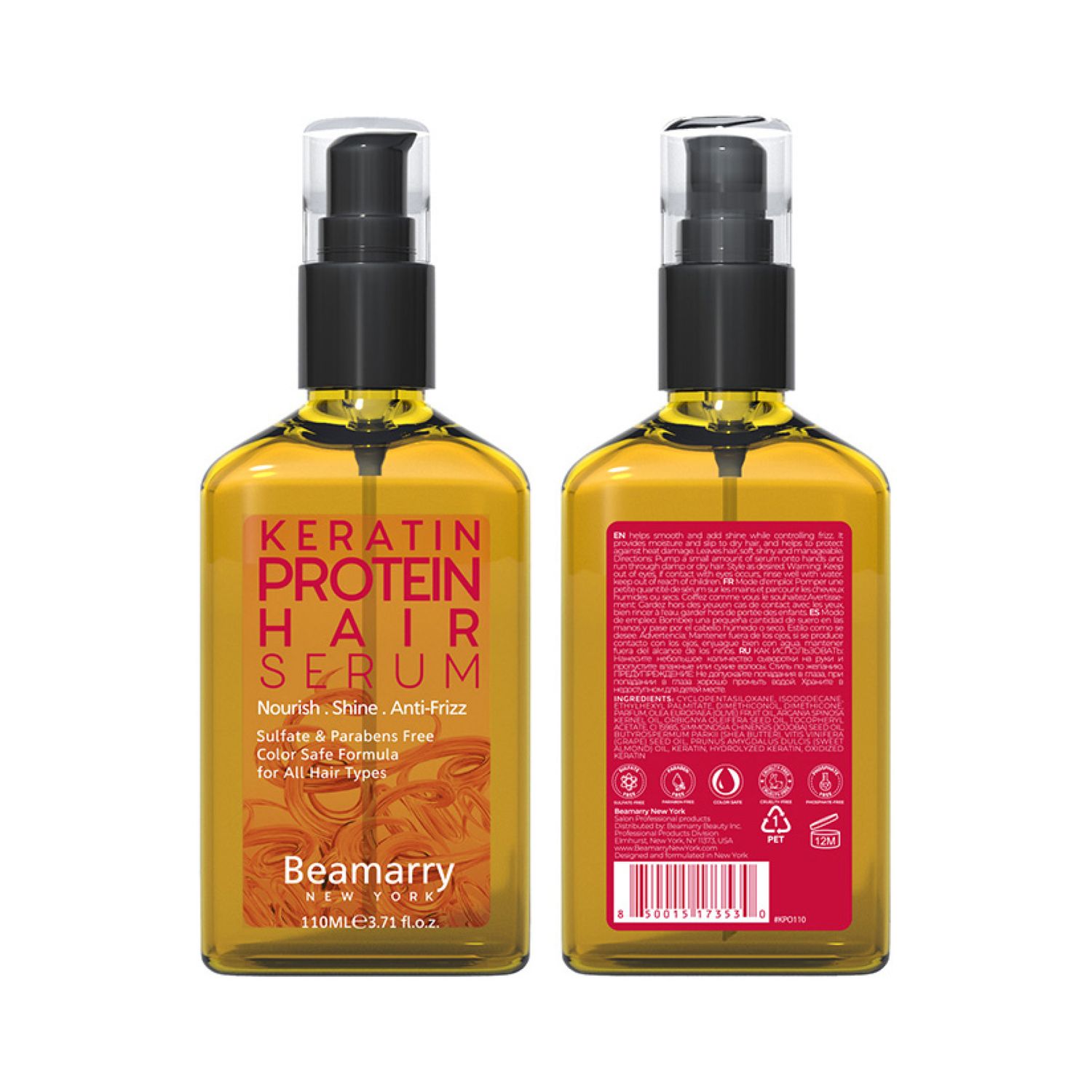 BEAMARRY Hair Serum - Keratin Protein 110ml