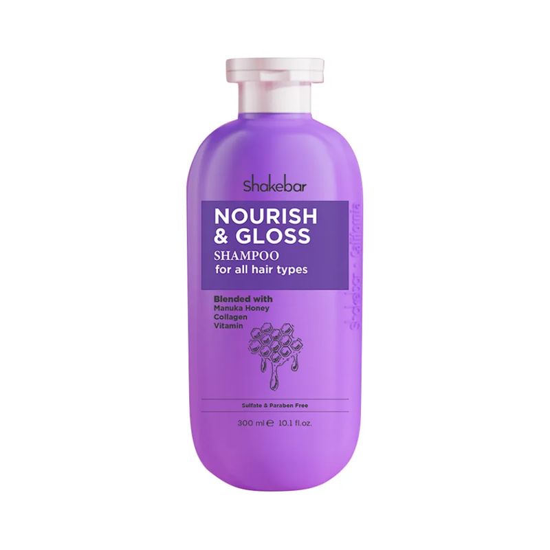 SHAKEBAR Nourish &amp; Gloss Shampoo 300ml