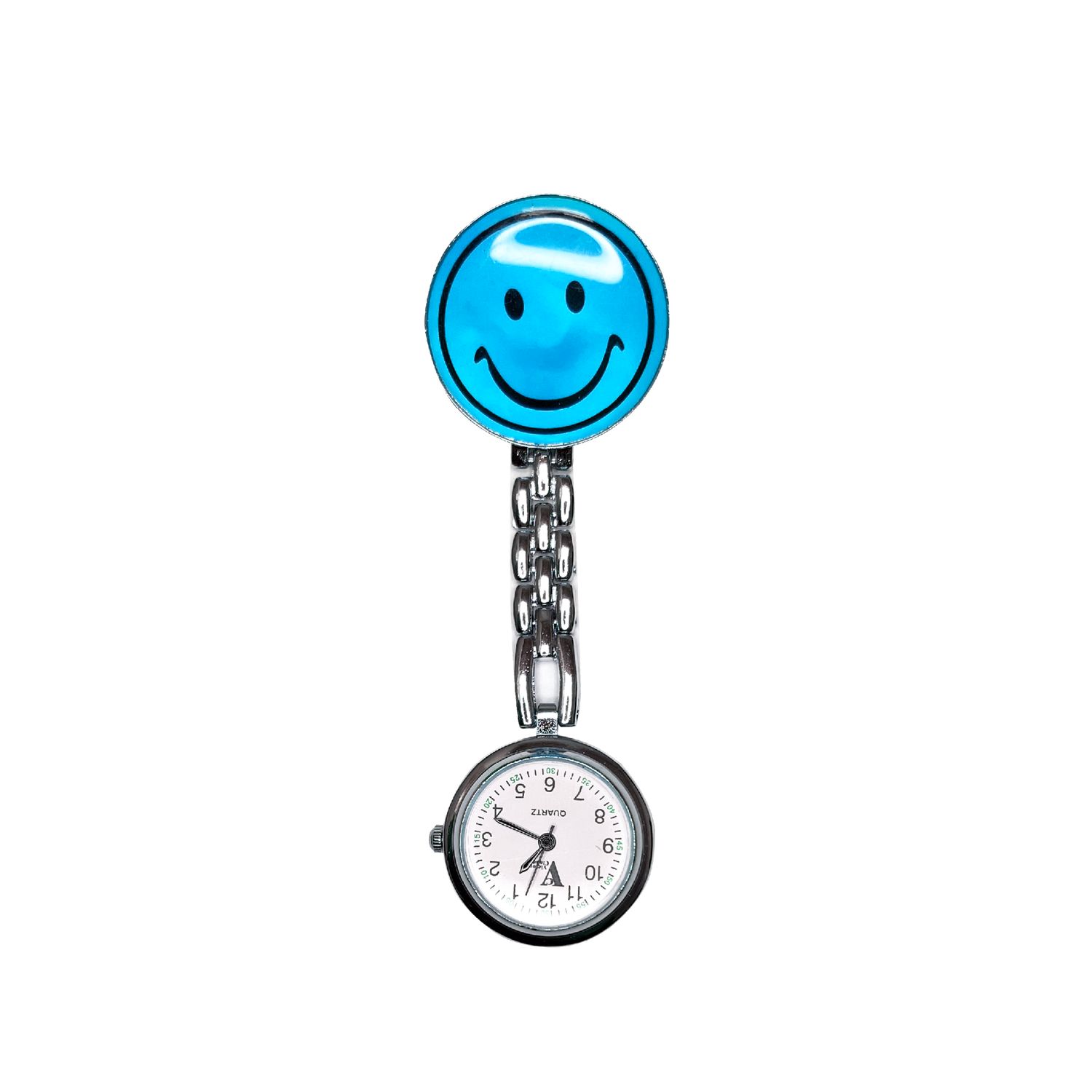 Nurse Watch - Metal, Colour: Blue