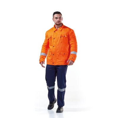 Dromex D59 Flame &amp; Acid Thermal Jacket (Orange)
