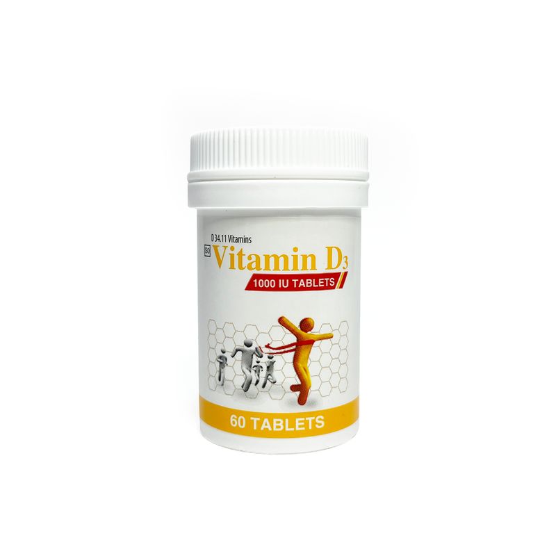 Vitamin D3 - 60 Tablets