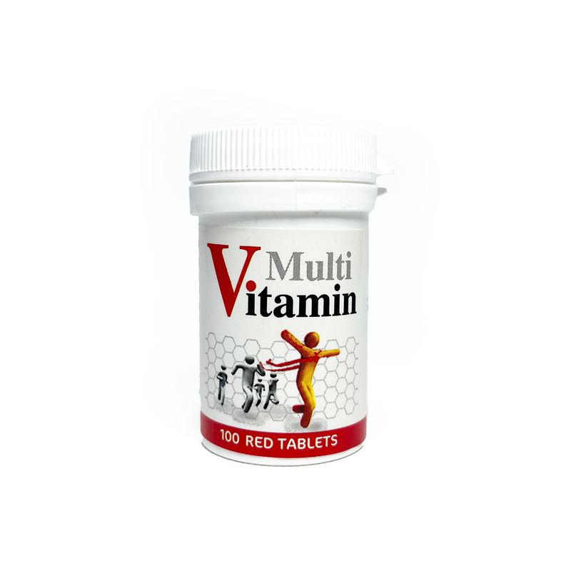 Multivitamin Red - 100 Tablets