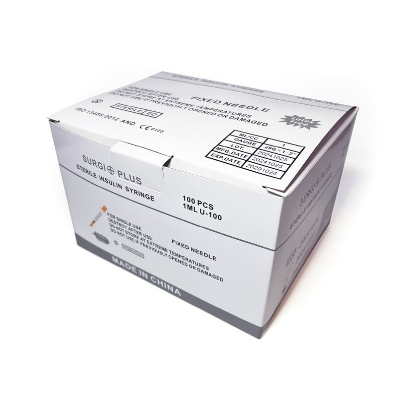 Insulin Syringe + Needle