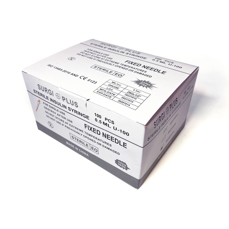 Insulin Syringe + Needle