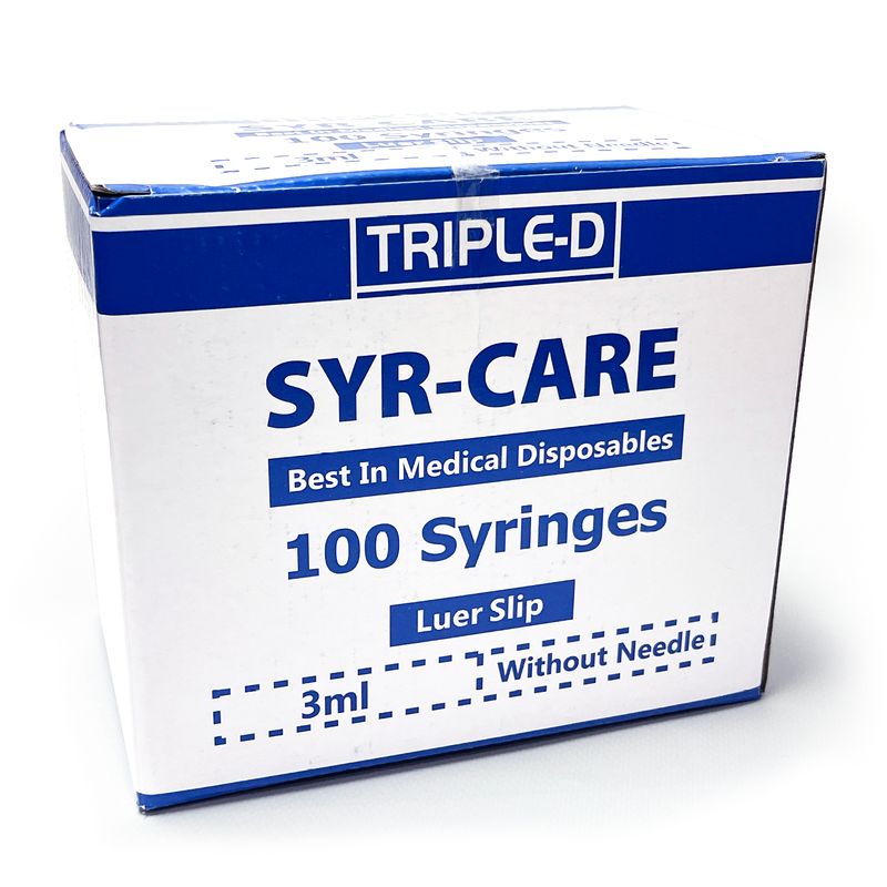 Syringes - up to 50ml