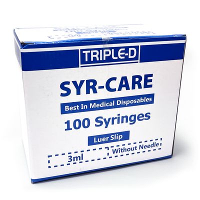 Syringes - up to 50ml