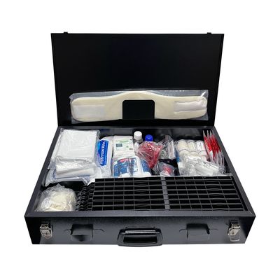 Mining First Aid Kit – Black Metal Box