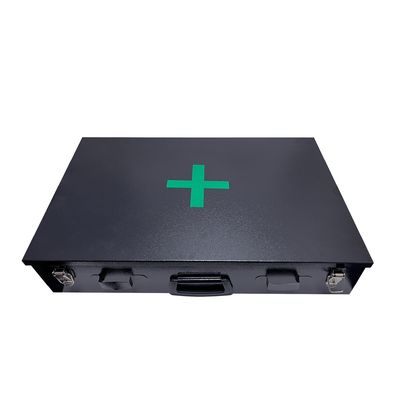 Mining First Aid Kit – Black Metal Box