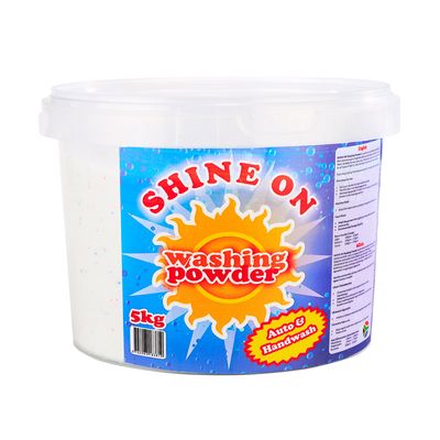 Shine On washing powder 5kg bulk laundry detergent for household and everyday use