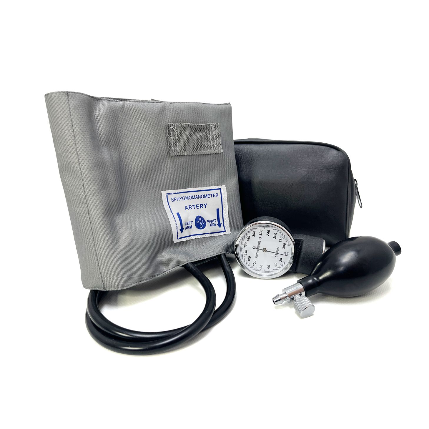 Aneroid Blood Pressure Monitor (Manual) including Cuff, Bulb &amp; Gauge | SundryMed Supplies