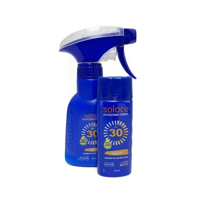 Solace Sunscreen SPF30 – 50ml &amp; 125ml