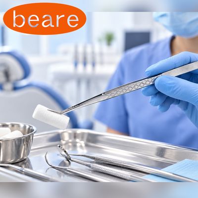 Dental College Forceps Curved 15cm