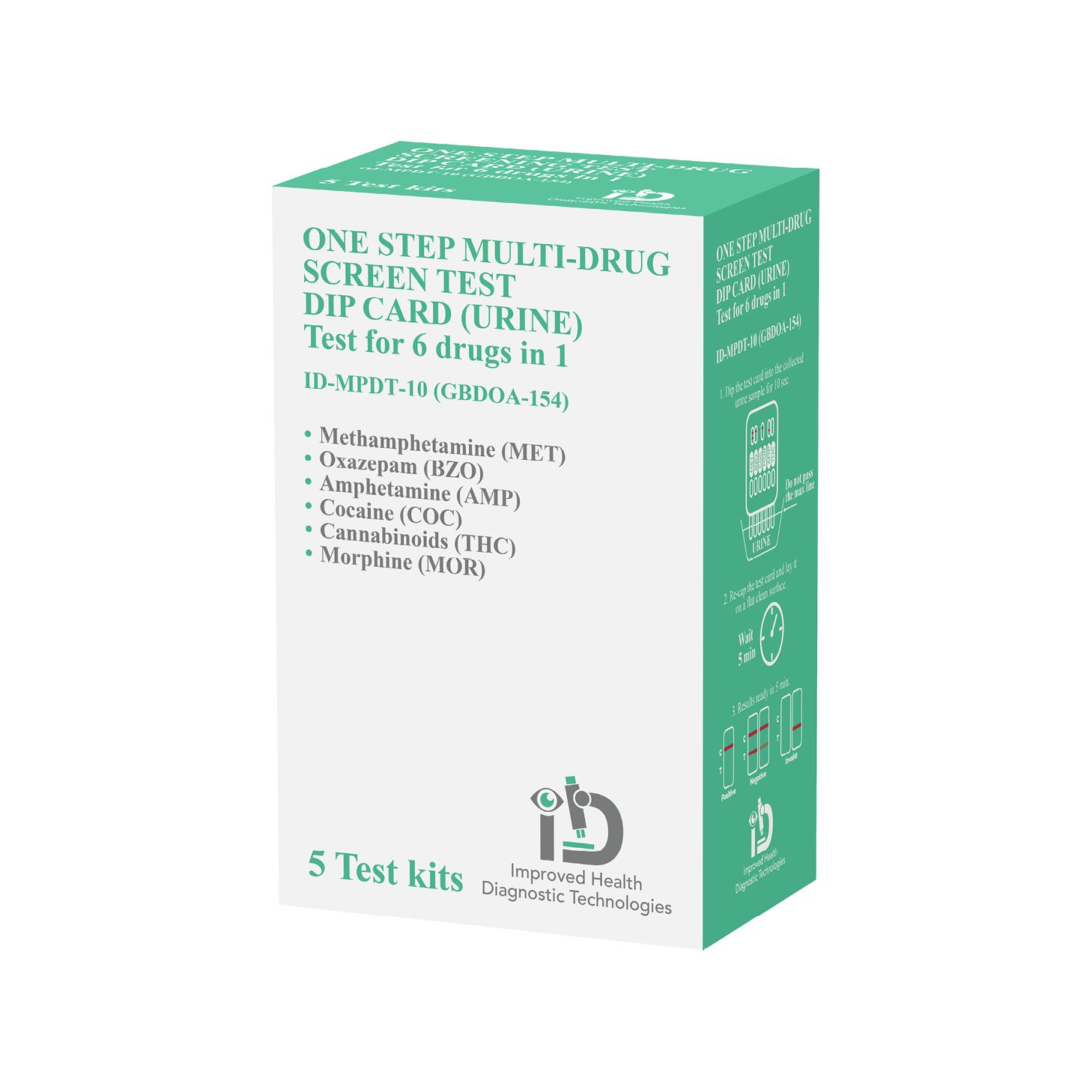 Multidrug 6 Panel Rapid Test