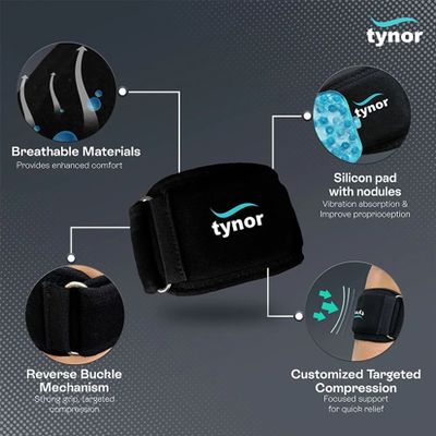 Tynor Tennis Elbow Attributes and Benefits | SundryMed