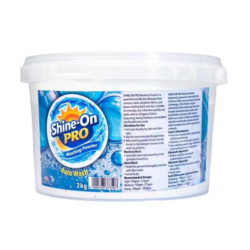 Shine-On Pro washing powder tub for auto wash laundry | SundryMed Supplies