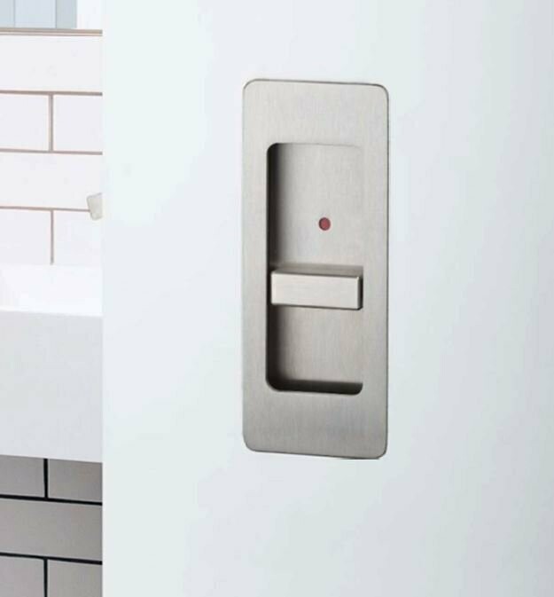 Flush Pulls with Privacy Lock - NFR