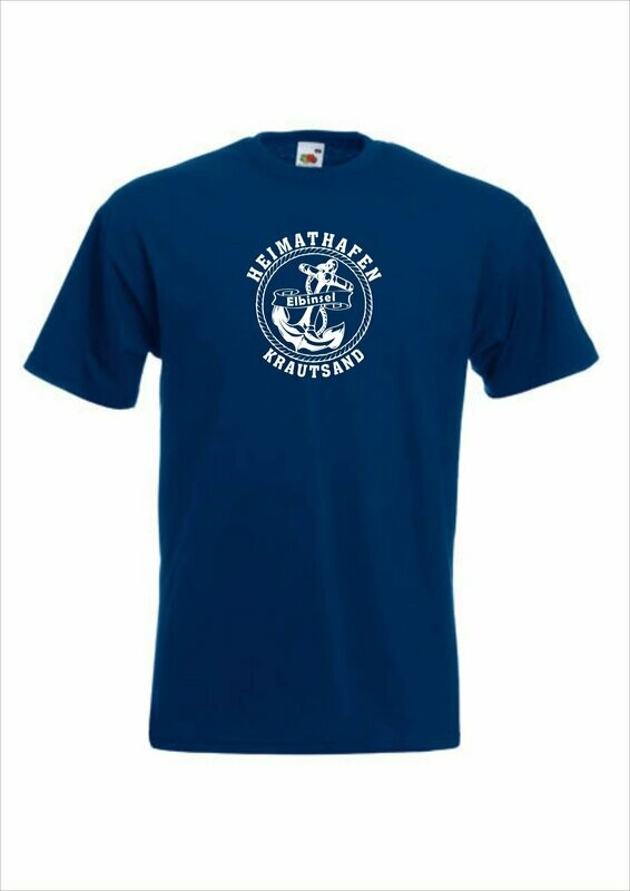 T-Shirt "Heimathafen-Krautsand" F185/G2000