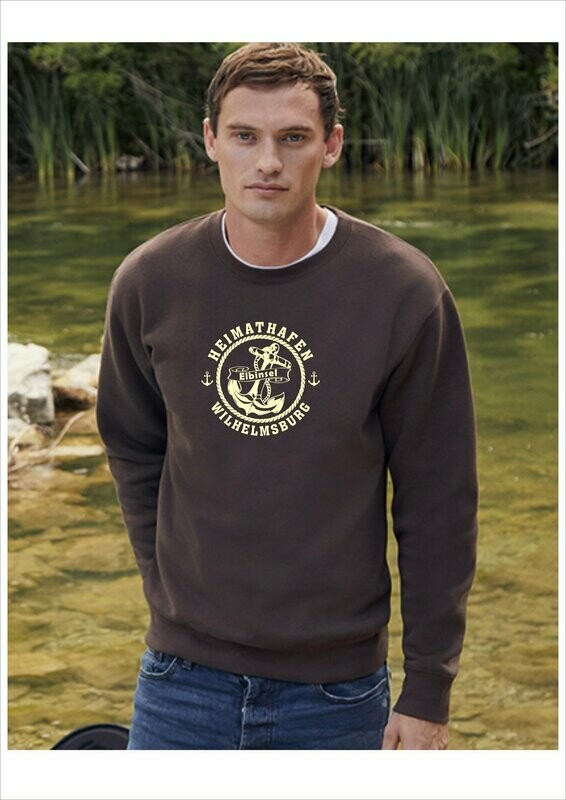 Sweatshirt "Heimathafen-Wilhelmsburg