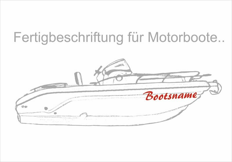 Bootsbeschriftung