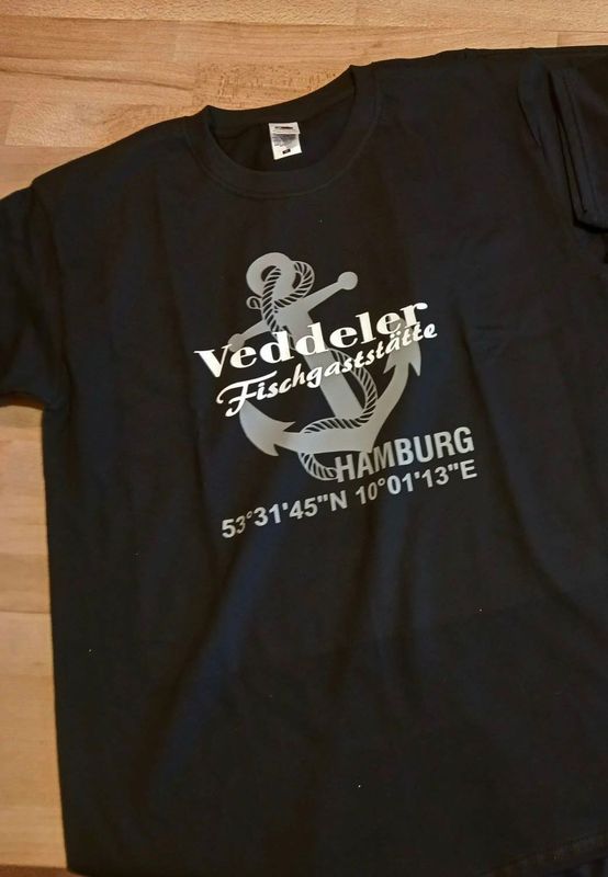 T-Shirt Veddeler Fischgaststätte Souvenir