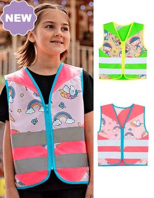 Kinderwarnweste Children´s Safety Vest Action Kinderwarnweste Children´s Safety Vest Action
