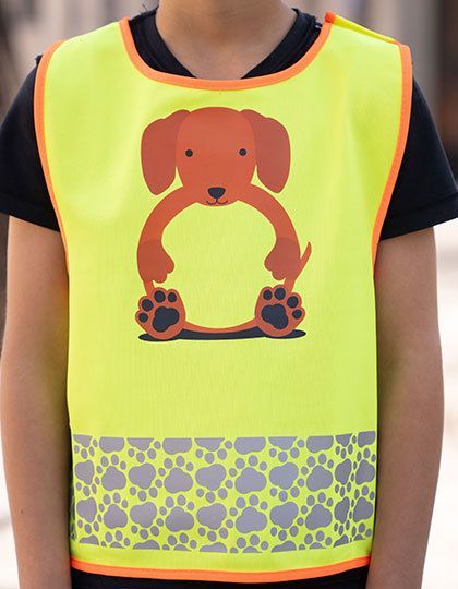 Kinderwarnweste Children's Safety Vest Funtastic Wildlife