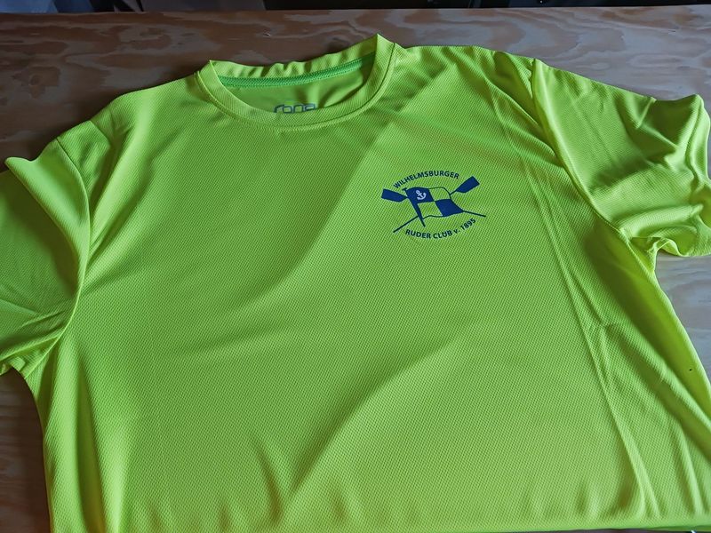 WRC-Sport-T-Shirt neon Gelb