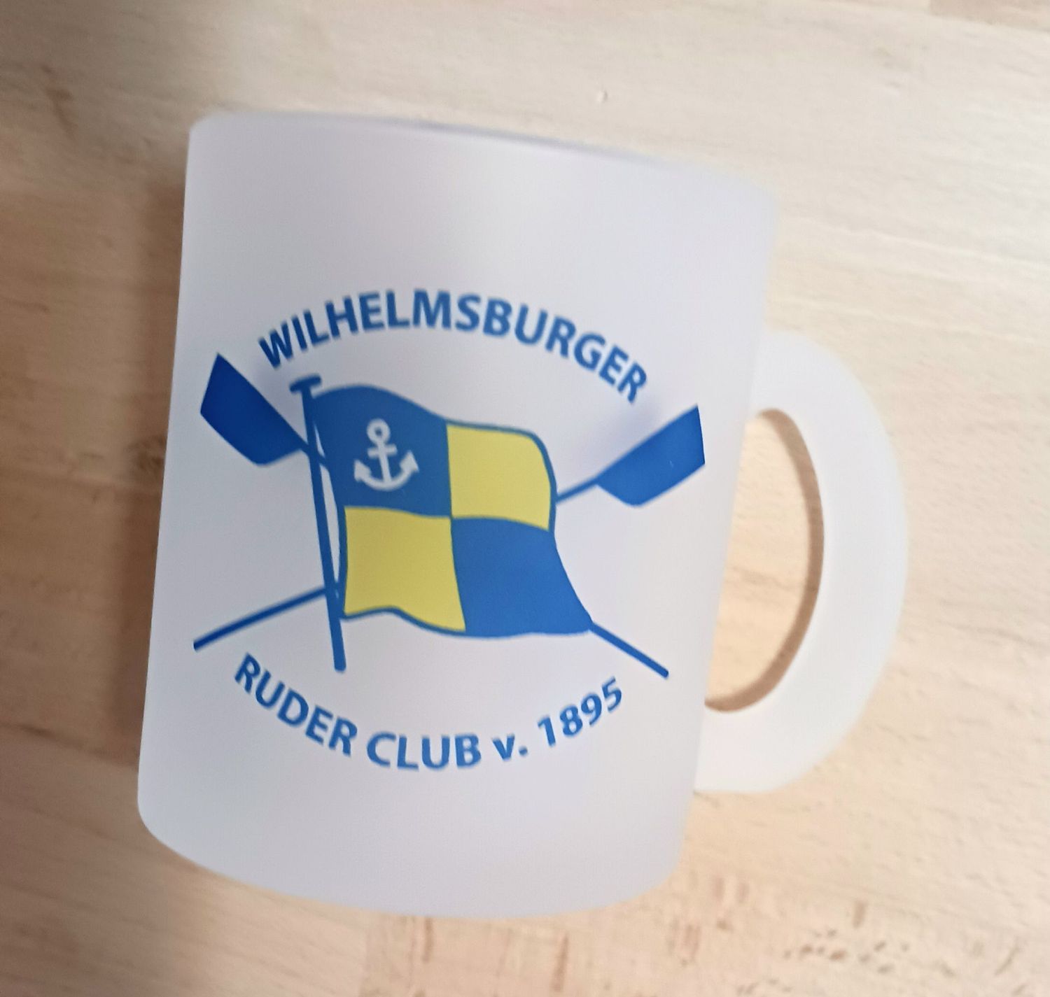 WRC Glasbecher satiniert