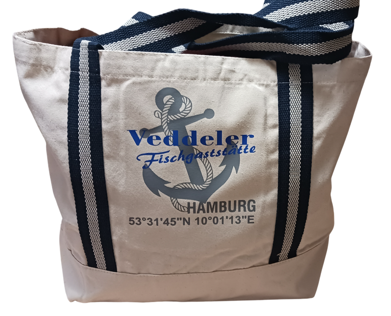 Strandtasche "Veddeler Fischgastätte"