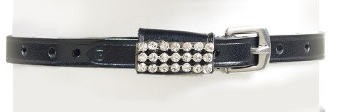 Spur Straps Black Bling