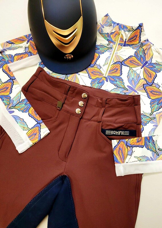 **SALE** Romfh Mahogany/Navy Champion Breech