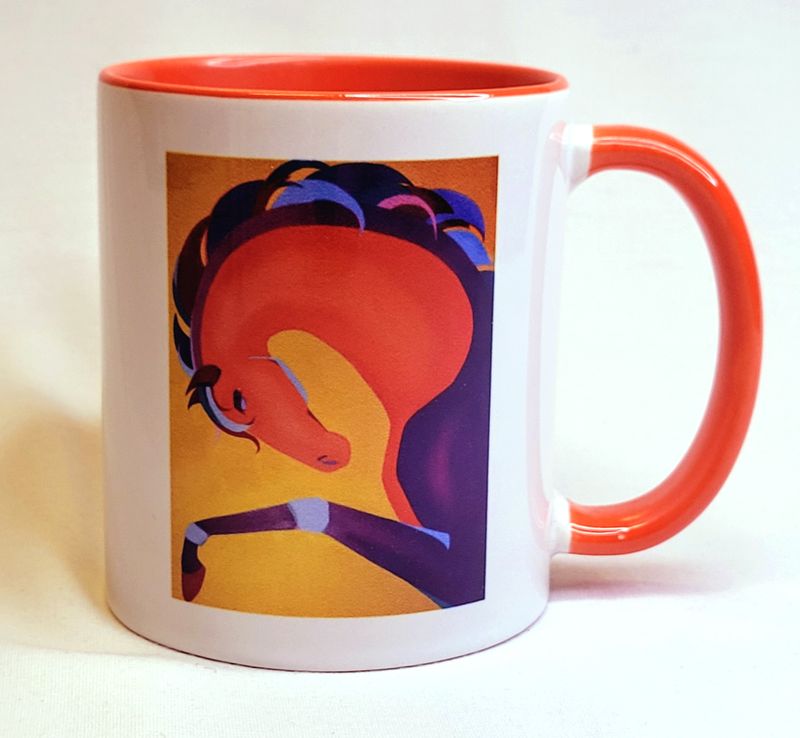 ShowChic Designer Orange Mug