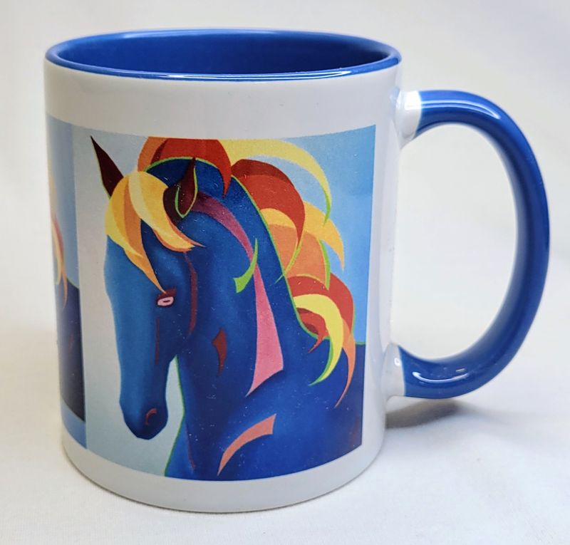 ShowChic Designer Blue Mug
