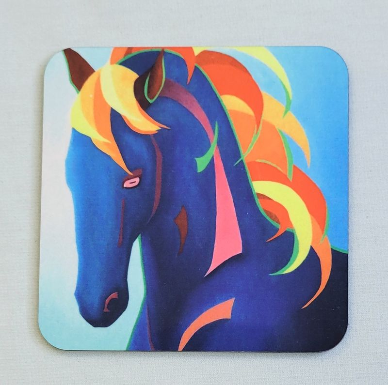 ShowChic Designer Blue Coaster