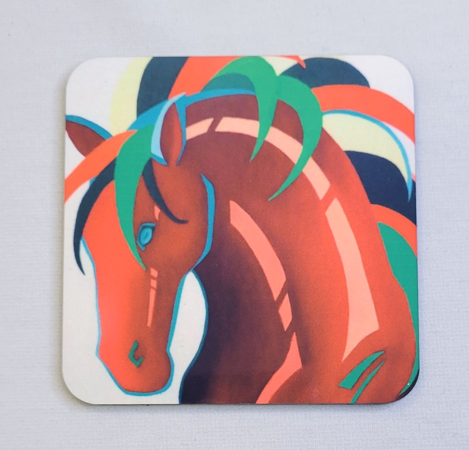 ShowChic Designer Red Coaster