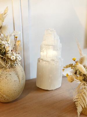 Seleniet lamp 'waterval' Seleniet lamp 'waterval'