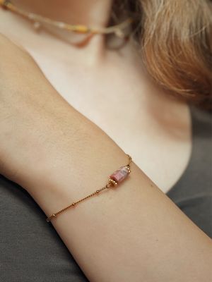 Inner shine bracelet | Rhodochrosiet