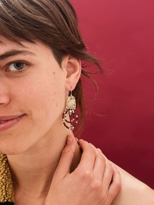 Earth adornment earrings | Megami