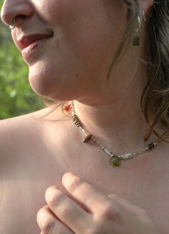 Goddess charm necklace | Vesuva