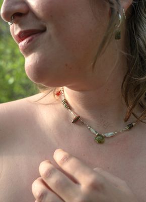 Goddess charm necklace | Vesuva