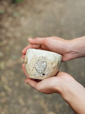 Earth cup sand | Natuurschatten in een kopje