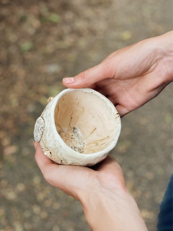 Earth cup sand | Natuurschatten in een kopje