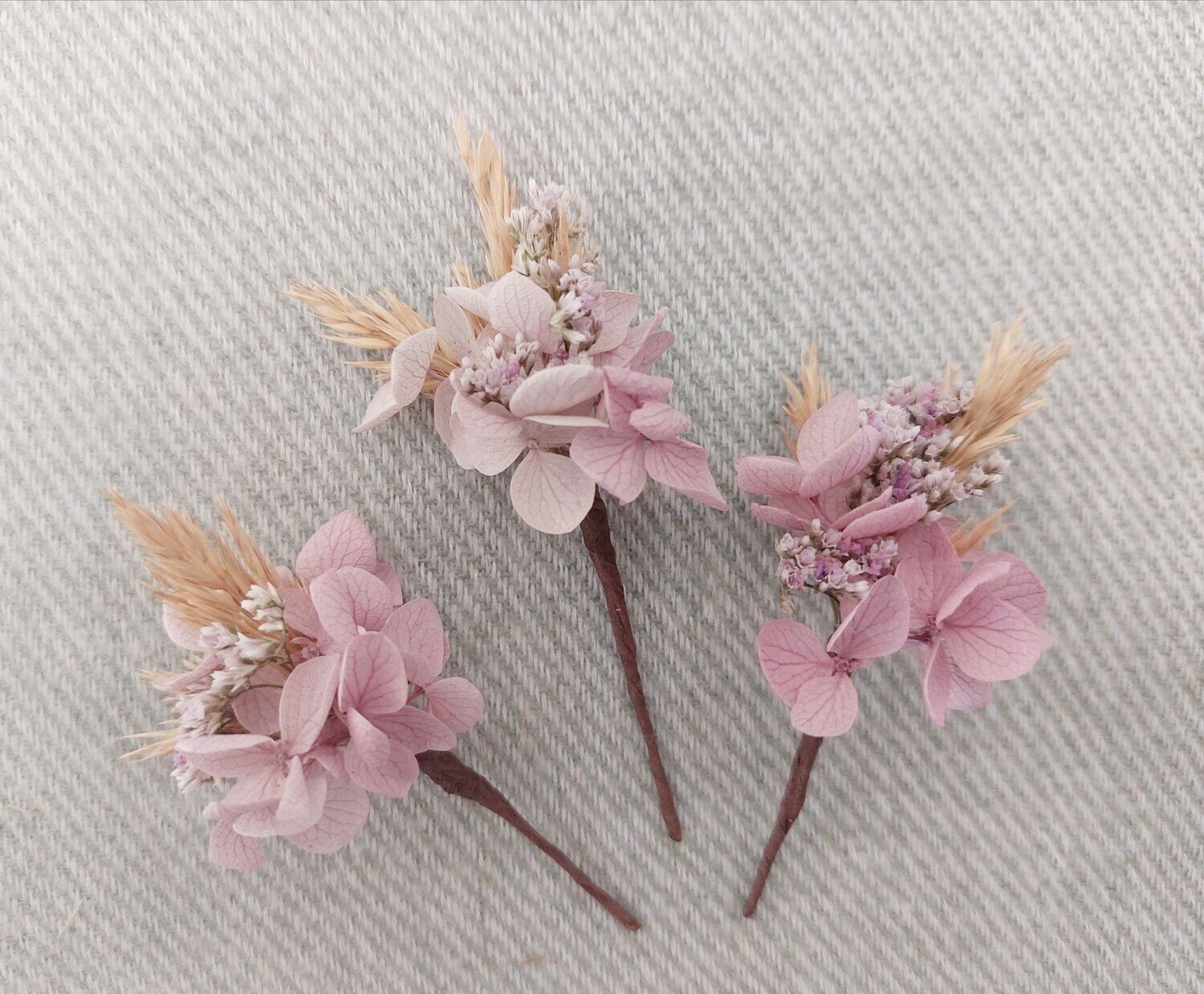 fleurs cheveux  pour mariage boheme