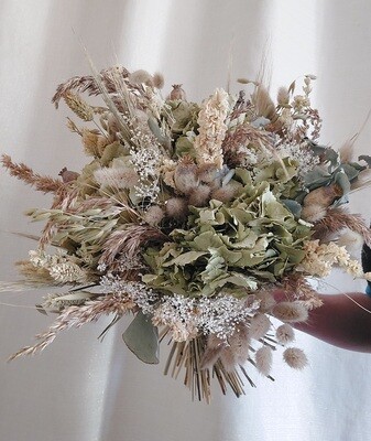 Bouquet de fleurs séchées naturel - Bouquet de fleurs séchées "Anna" - Fleuriste Influence Naturelle