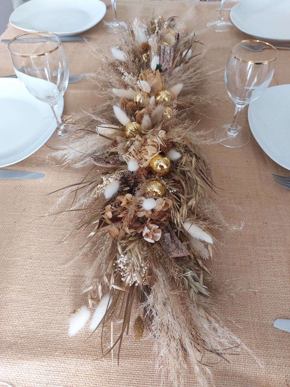 Centre de table de Noel personnalisable