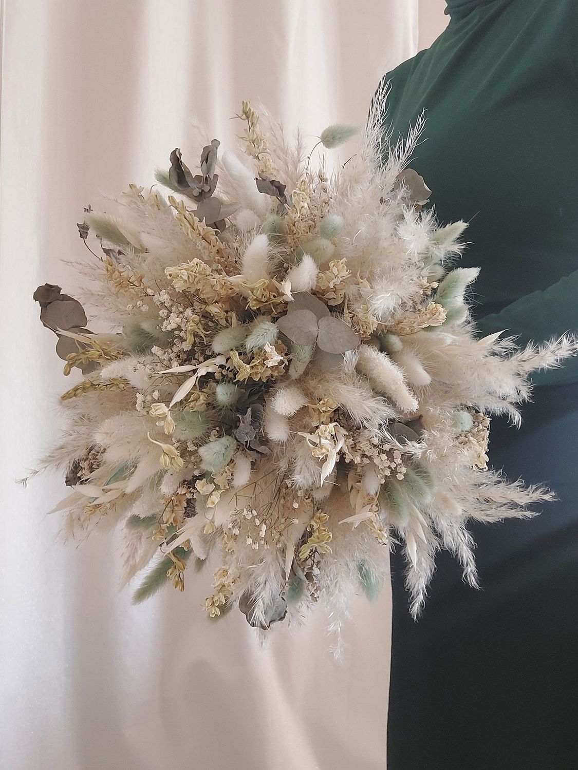 Bouquet de fleurs séchées boheme