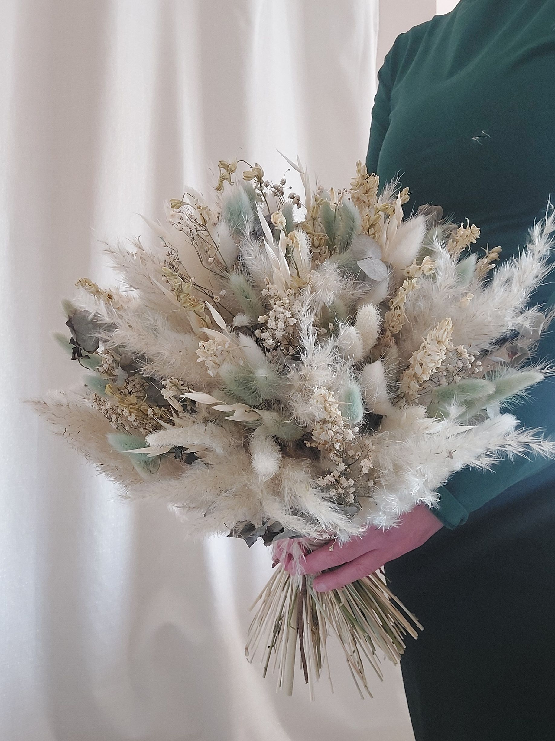 Bouquet de fleurs séchées boheme