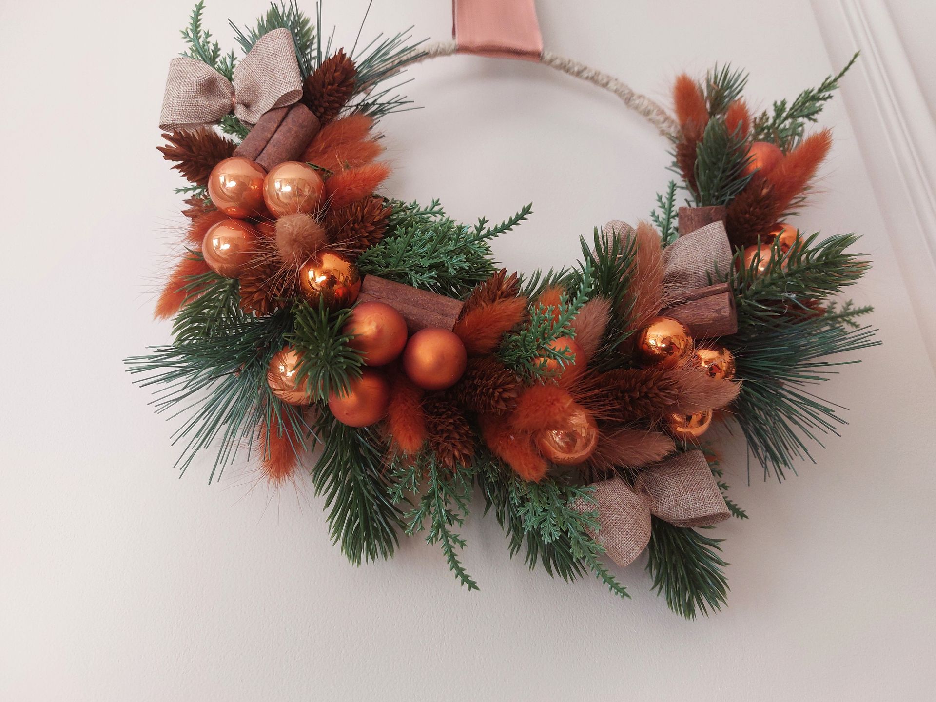 Couronne de Noël Terracotta 20cm