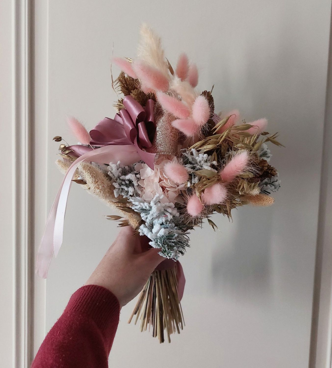 Bouquet rose de Noel